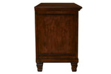 New Classic Furniture Tamarack Nightstand in Brown Cherry