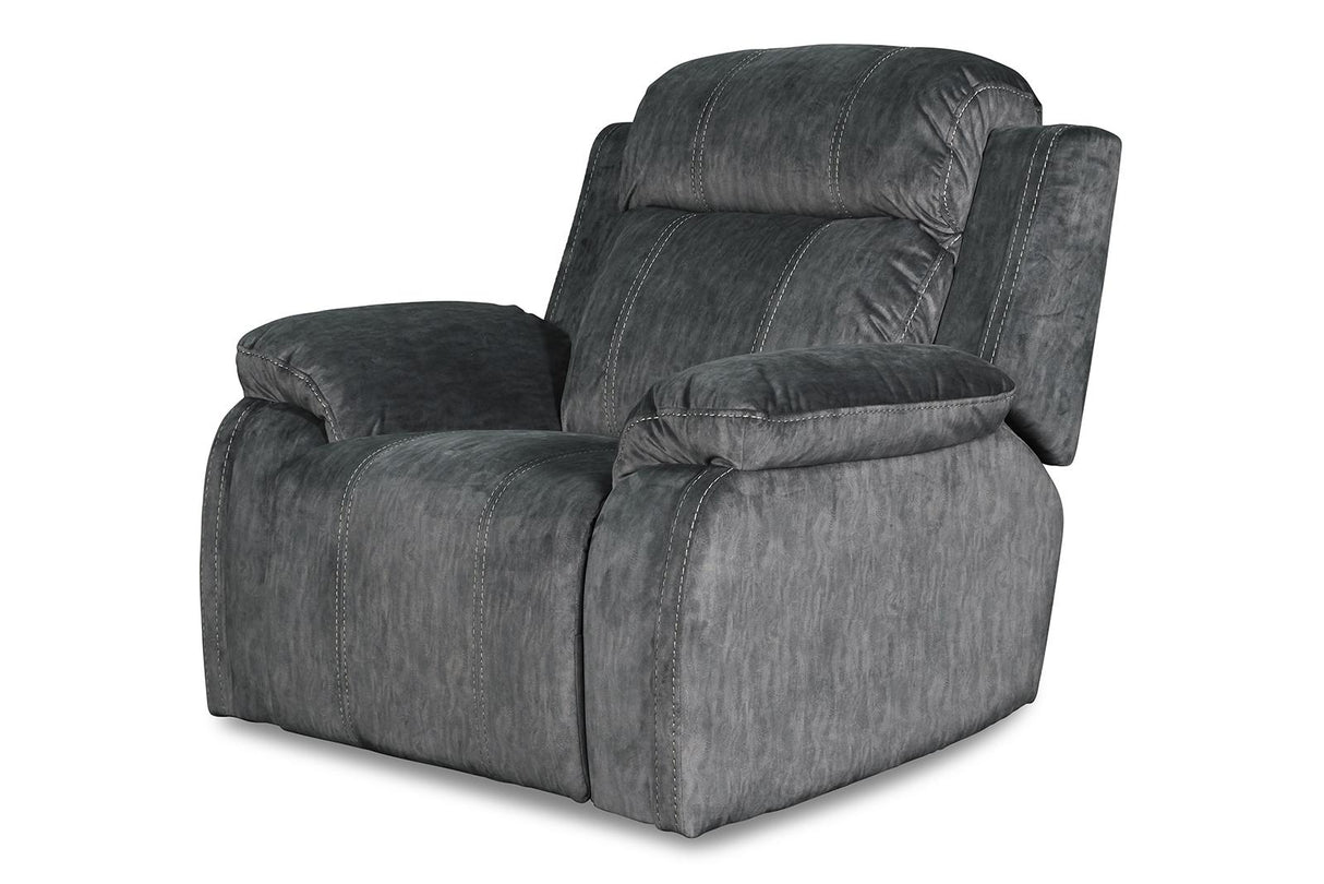 New Classic Furniture Tango Glider Recliner with Power Footrest in Shadow