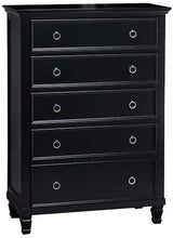 New Classic Tamarack 5-Drawer Chest in Black