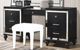 New Classic Valentino Vanity Table in Black