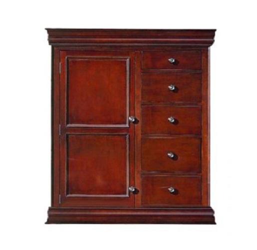 New Classic Versaille Door Chest in Bordeaux
