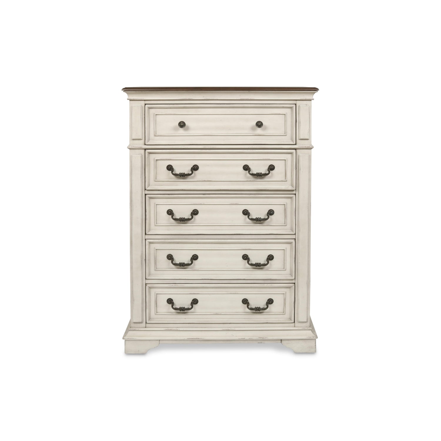 ANASTASIA CHEST - ANT. WHITE