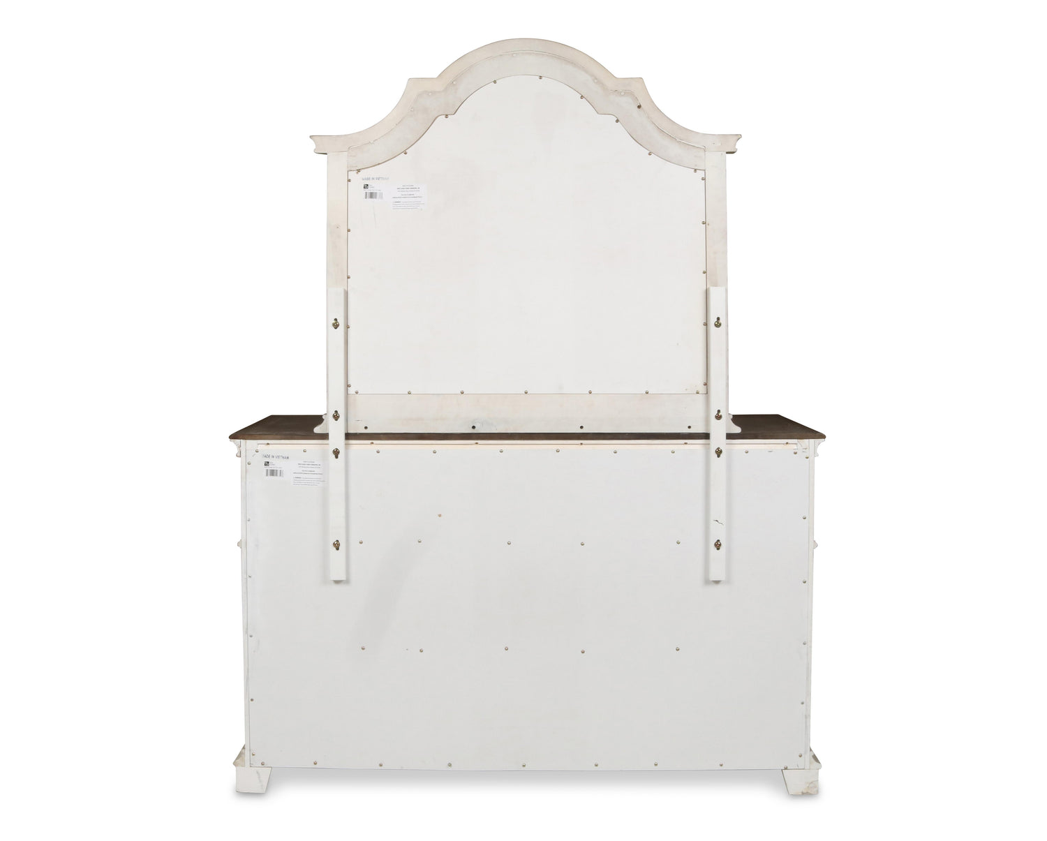 ANASTASIA MIRROR - ANT. WHITE