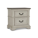 ANASTASIA NIGHTSTAND - ANT. WHITE