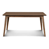 OSCAR 60" RECTANGLE TABLE - WALNUT