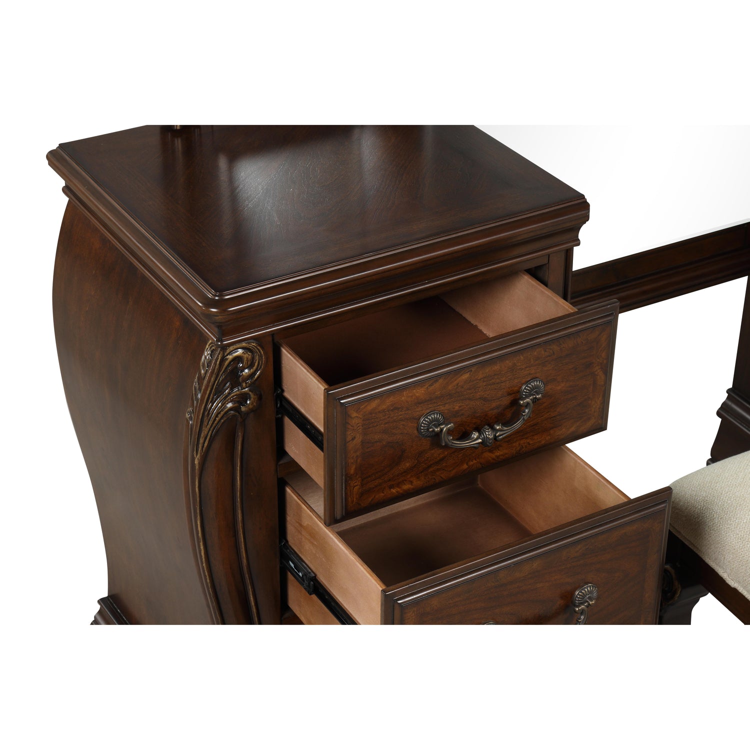 MONTECITO VANITY TABLE - CHERRY