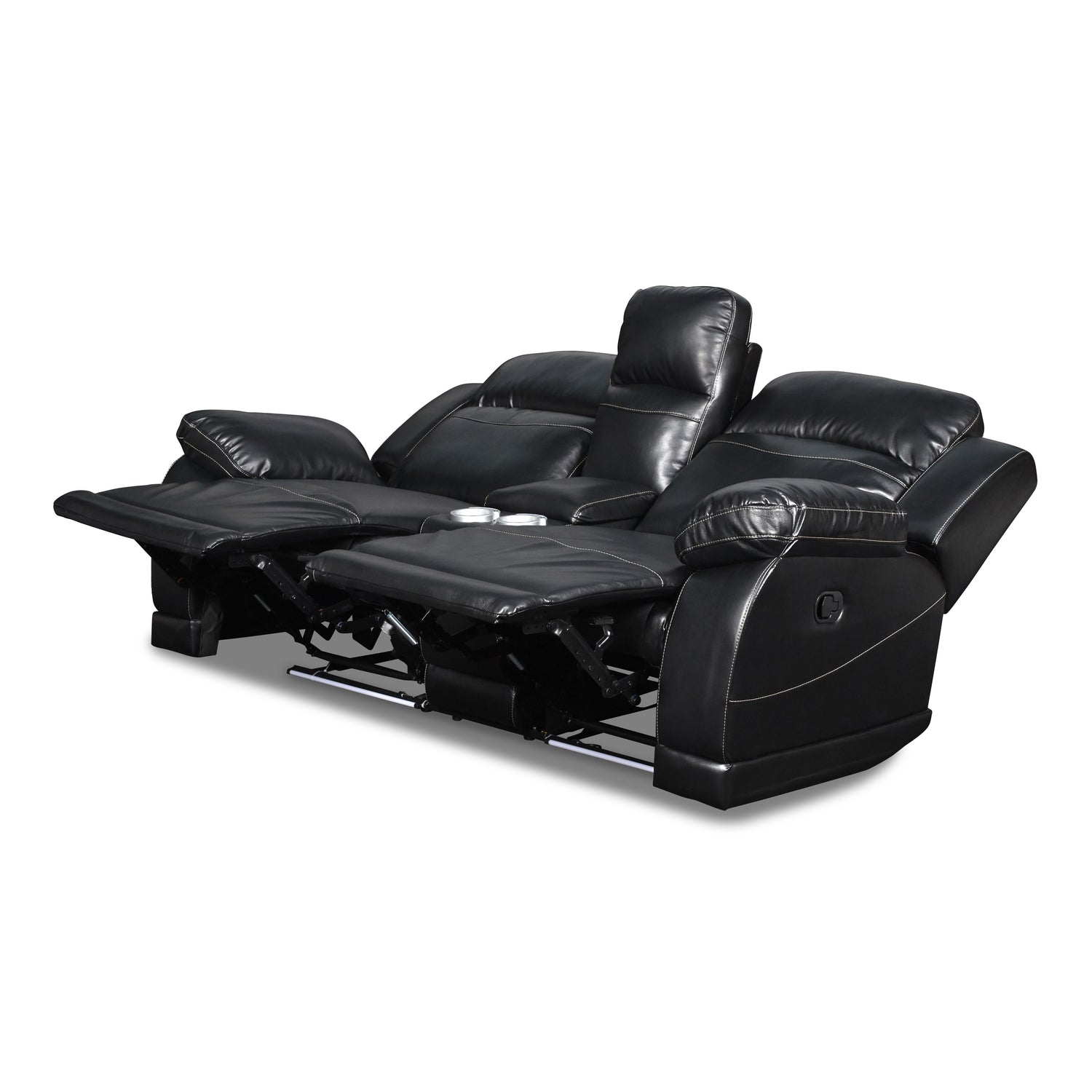 VEGA CONSOLE LOVESEAT - PREMIER BLACK