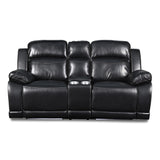 VEGA CONSOLE LOVESEAT - PREMIER BLACK