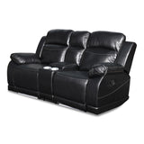 VEGA CONSOLE LOVESEAT - PREMIER BLACK
