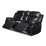 VEGA CONSOLE LOVESEAT - PREMIER BLACK