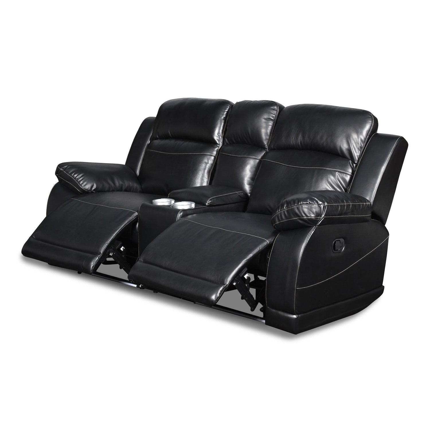 VEGA CONSOLE LOVESEAT - PREMIER BLACK