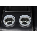 VEGA CONSOLE LOVESEAT - PREMIER BLACK