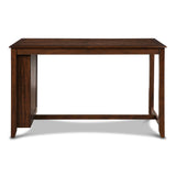 AMY 60" COUNTER TABLE+CHAIRS W/STG (5 PC) -CHERRY