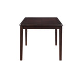 GIA 60" DINING TABLE+CHAIRS (5 PCS/CTN) -EBONY