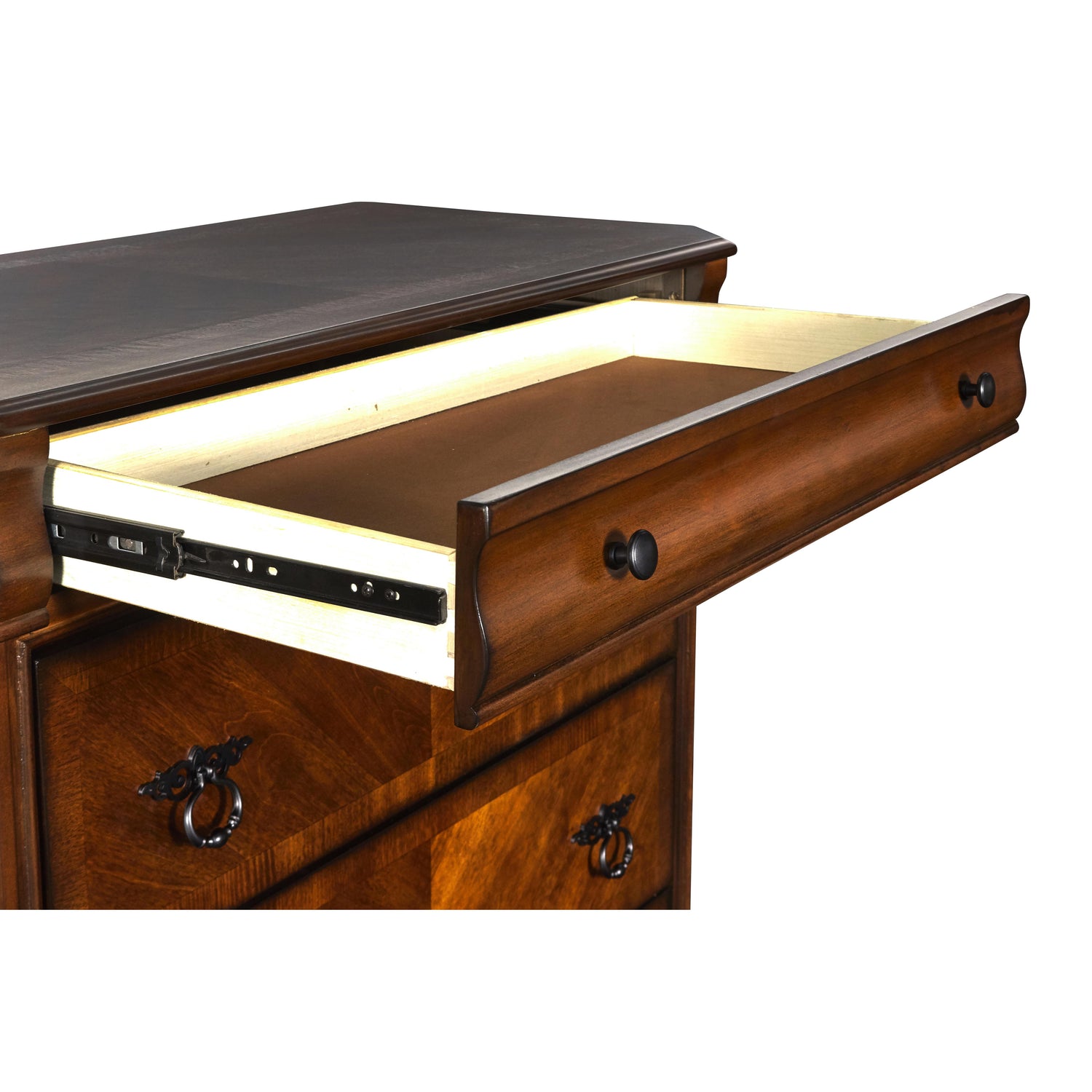 SHERIDAN CHEST- BURNISHED CHERRY