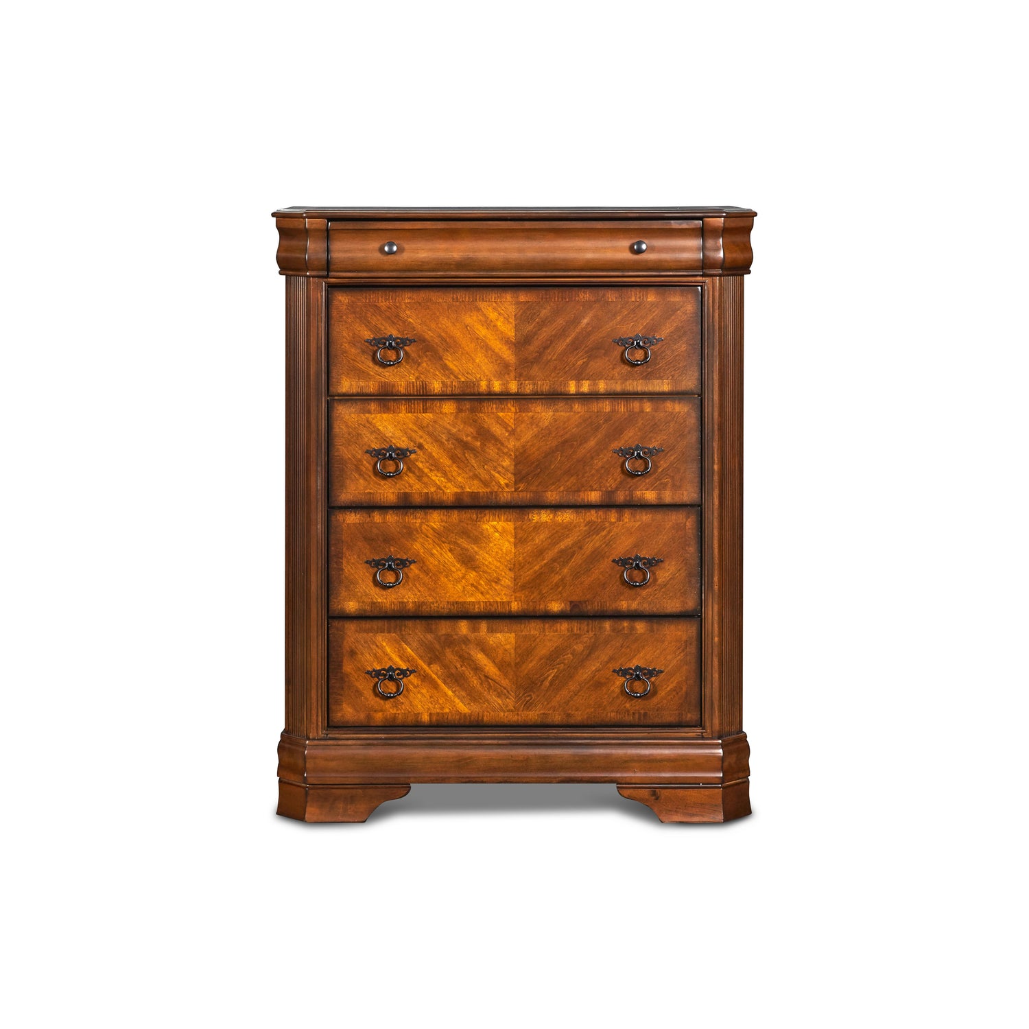 SHERIDAN CHEST- BURNISHED CHERRY