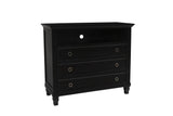 TAMARACK MEDIA CHEST- BLACK