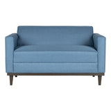 AIDEN LOVESEAT W/2 THROW PILLOWS-BLUE