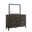 ANDOVER MIRROR-NUTMEG - galleria furniture outlet
