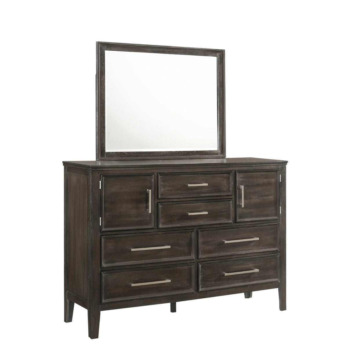 ANDOVER MIRROR-NUTMEG - galleria furniture outlet