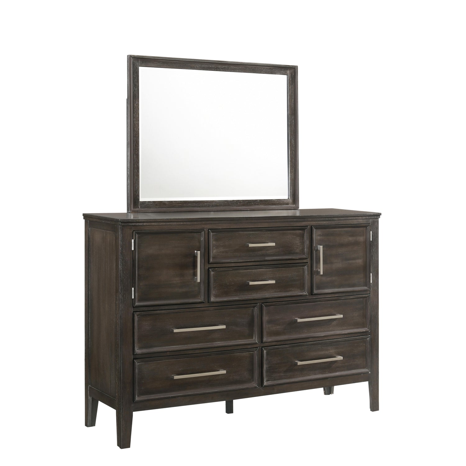 ANDOVER MIRROR-NUTMEG - galleria furniture outlet