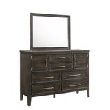 ANDOVER MIRROR-NUTMEG