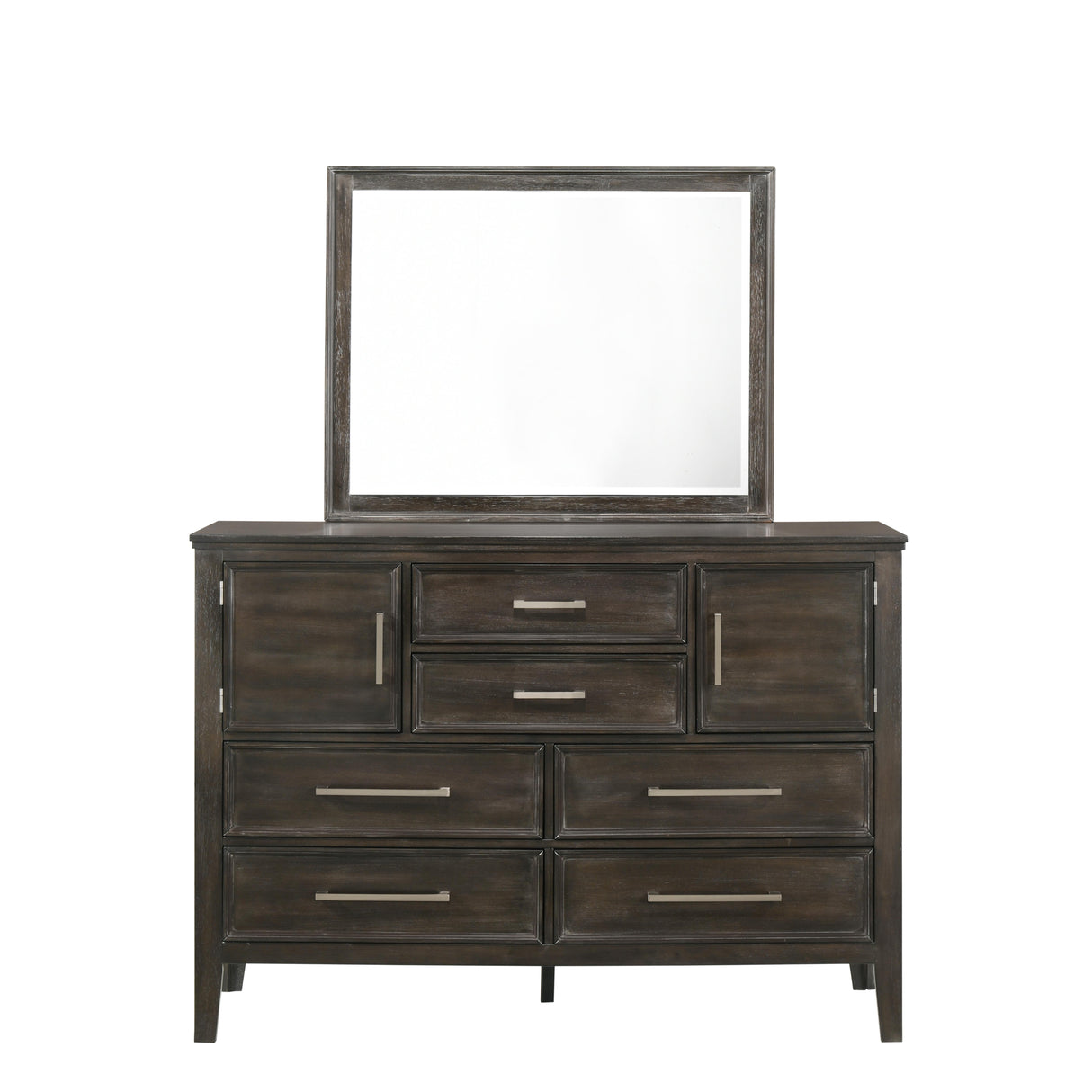 ANDOVER MIRROR-NUTMEG - galleria furniture outlet