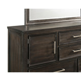ANDOVER MIRROR-NUTMEG