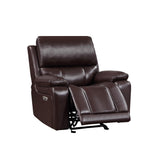 CICERO GLIDER RECLINER-BROWN