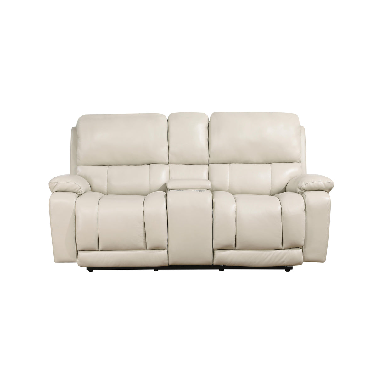 CICERO CONSOLE LOVESEAT W/ PWR FR & HR-CREAM