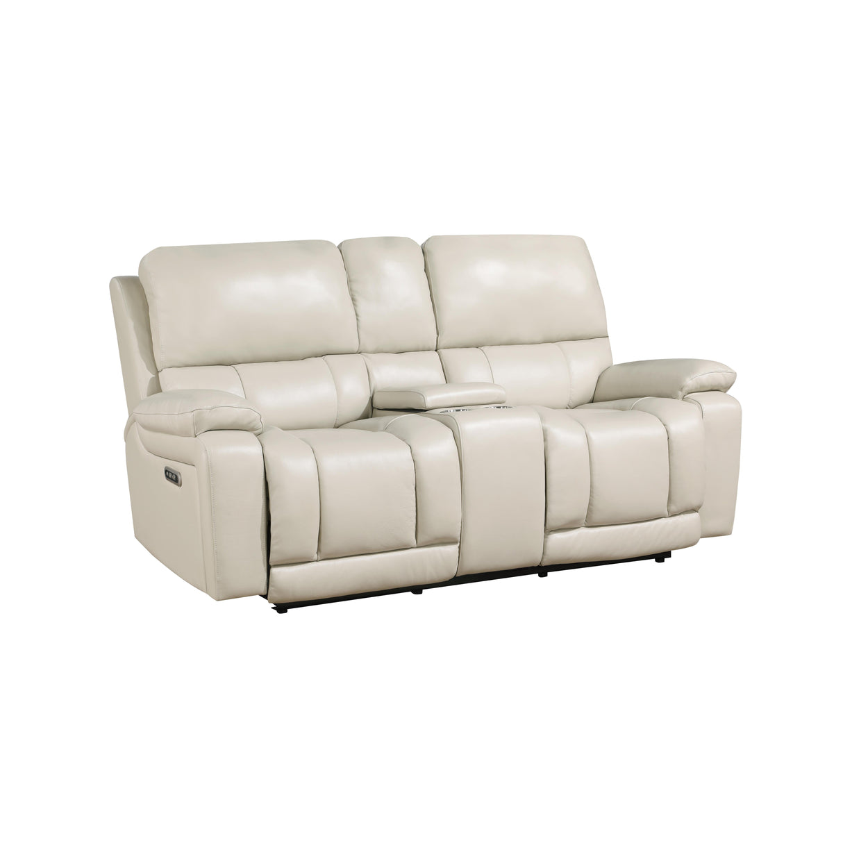 CICERO CONSOLE LOVESEAT W/ PWR FR & HR-CREAM