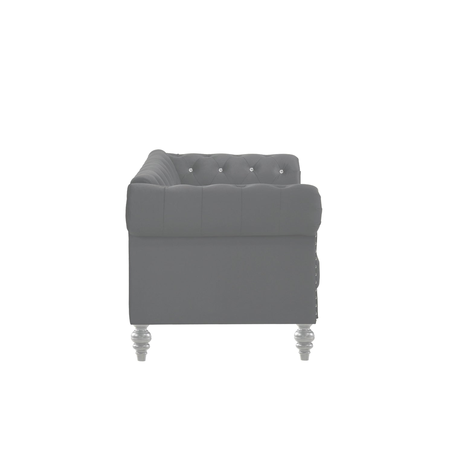 EMMA CRYSTAL LOVESEAT-GRAY