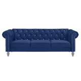 EMMA CRYSTAL SOFA-ROYAL BLUE