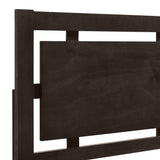 GEMINI Queen Q PANEL BED-HB/FB/RAILS-MERLOT