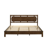 GEMINI 5/0 Q PANEL BED-HB/FB/RAILS-NATURAL