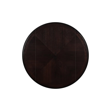 GIA 42" DINING DROP LEAF TABLE W/2 CHAIRS-EBONY - galleria furniture outlet