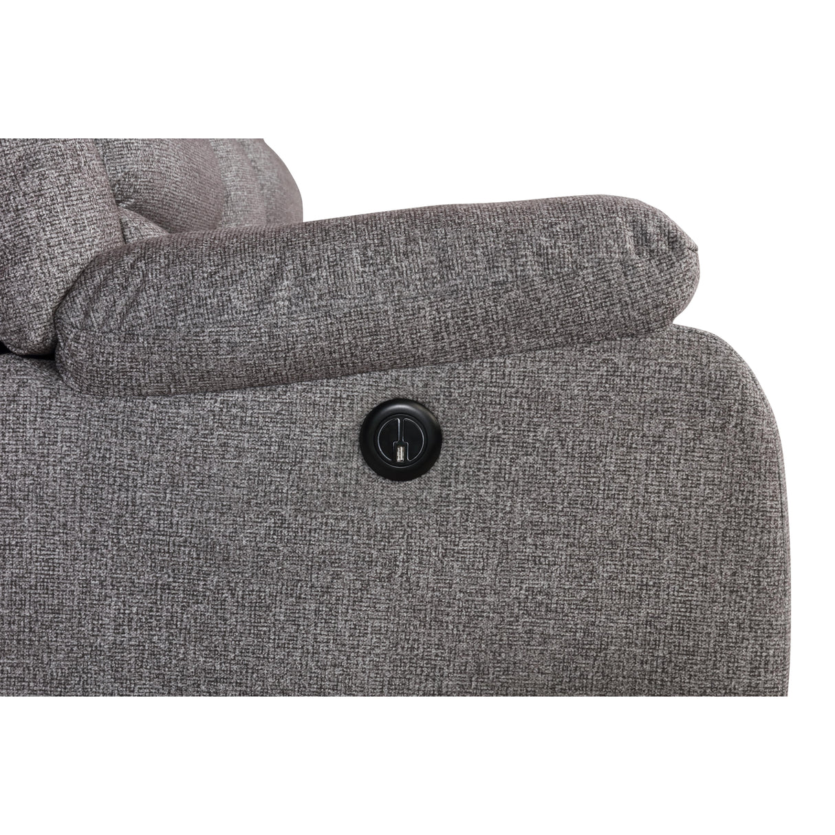 GRANADA DUAL RECLINER SOFA W/PWR FR-GRAY