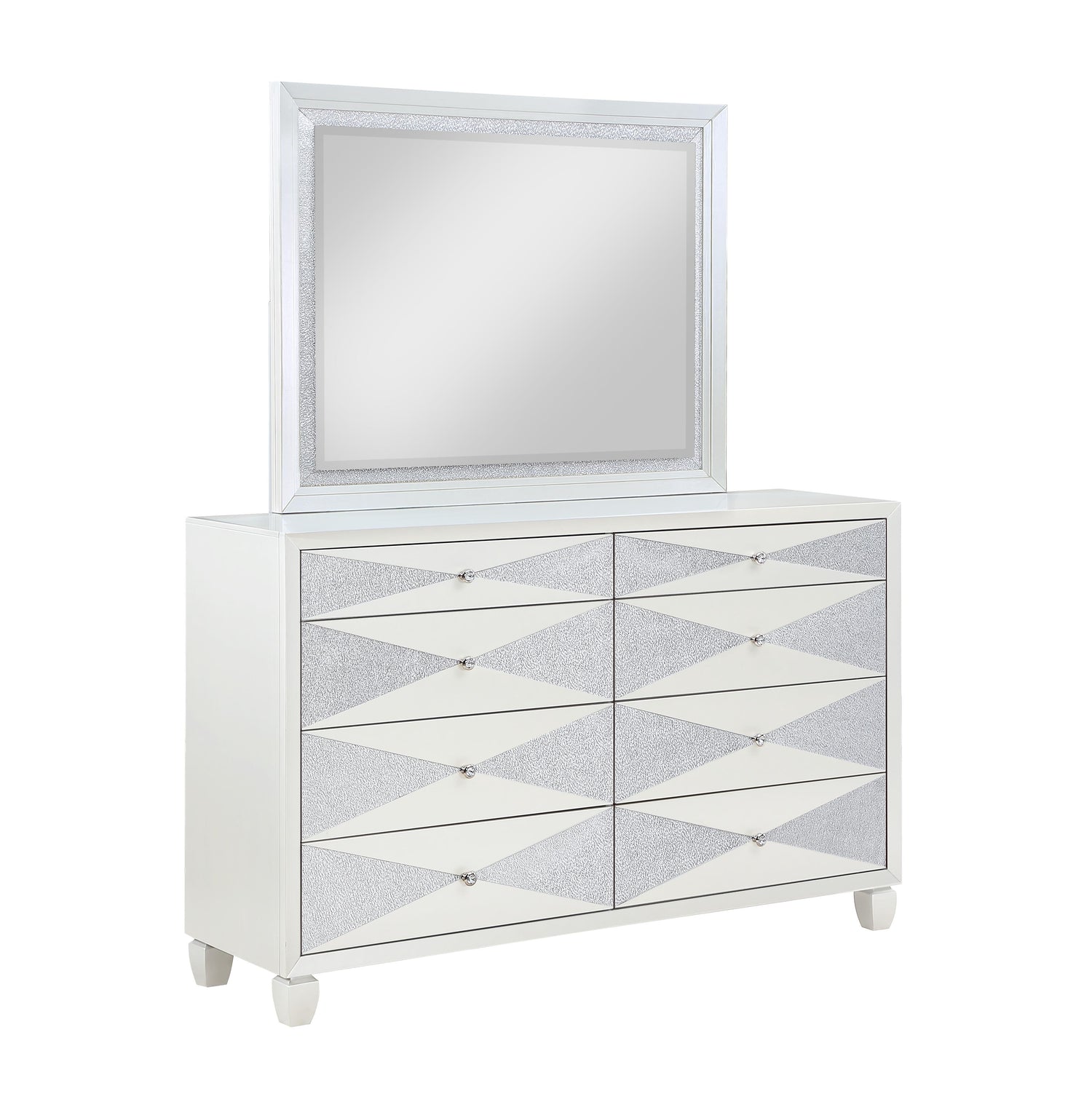 HARLEQUIN DRESSER-PLATINUM