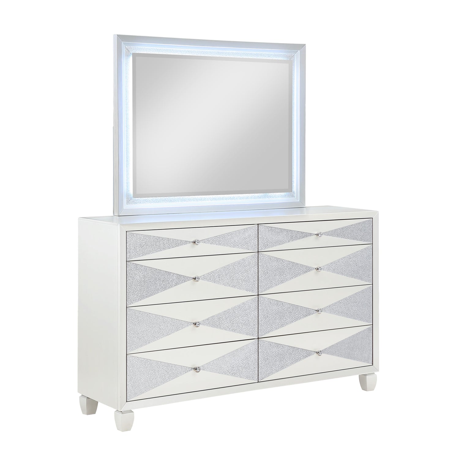HARLEQUIN DRESSER-PLATINUM