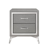 HUXLEY NIGHTSTAND-GRAY