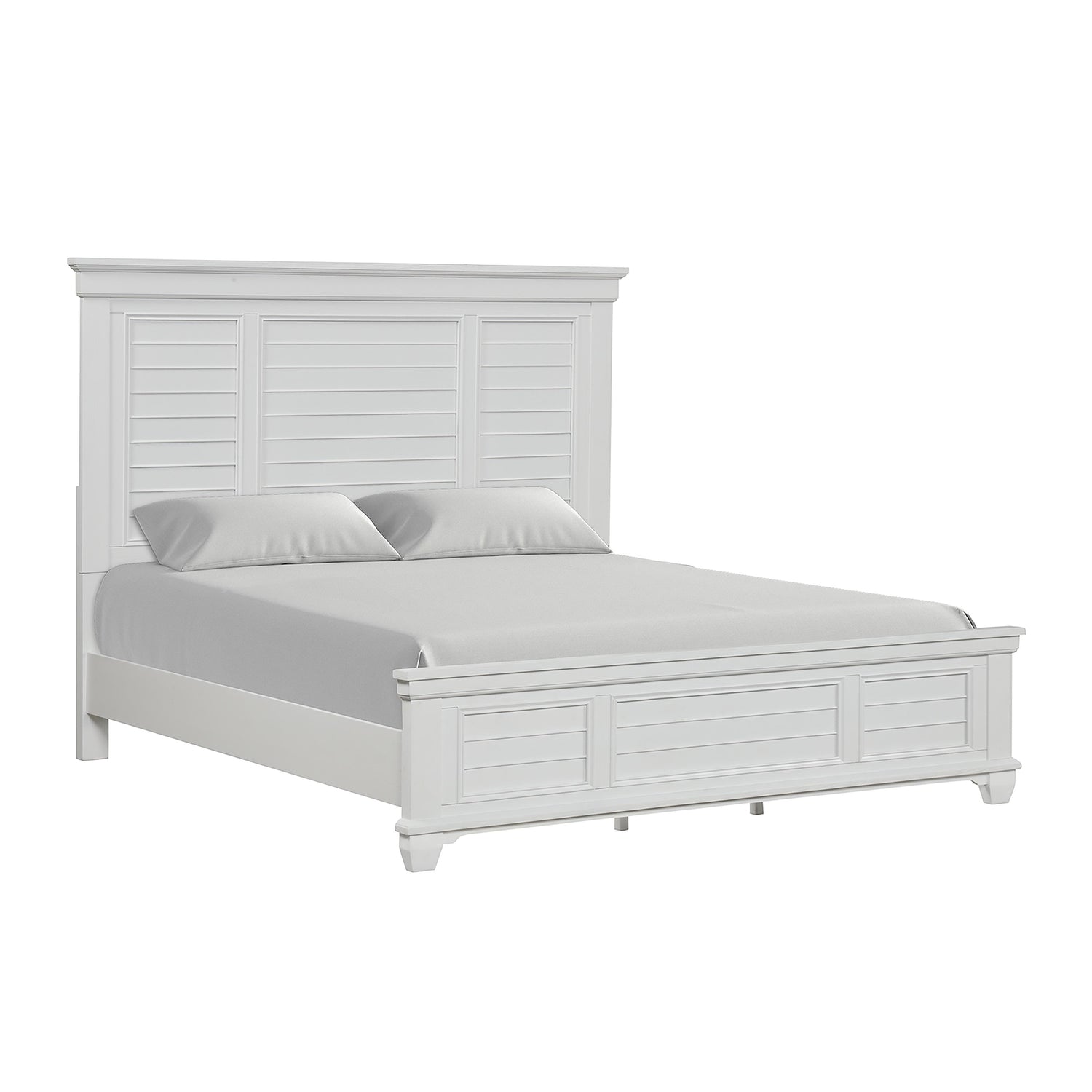 JAMESTOWN 6''6"/ 6''0" K HEADBOARD- WHITE