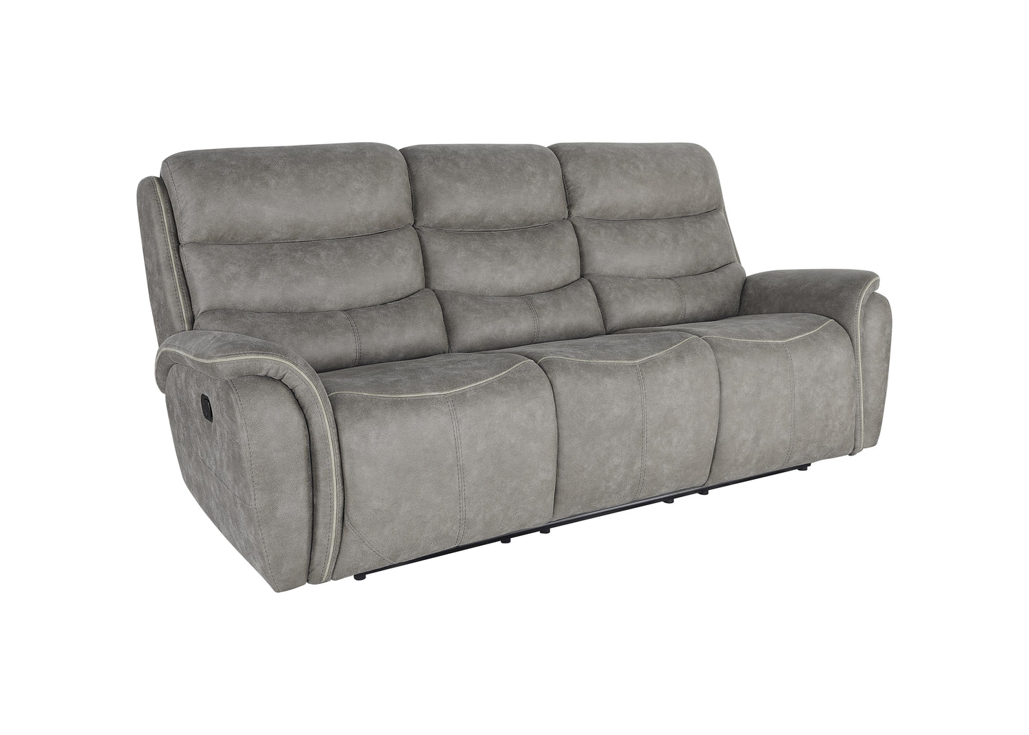 KAMARI SOFA W/DUAL RECLINER-GRAY