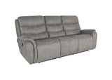 KAMARI SOFA W/DUAL RECLINER-GRAY