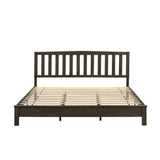 LEO 5/0 Q SLAT BED-HB/FB/RAILS-GRAY