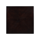 GIA 5PC 42" SQUARE COUNTER TABLE & 4 CHAIRS-EBONY