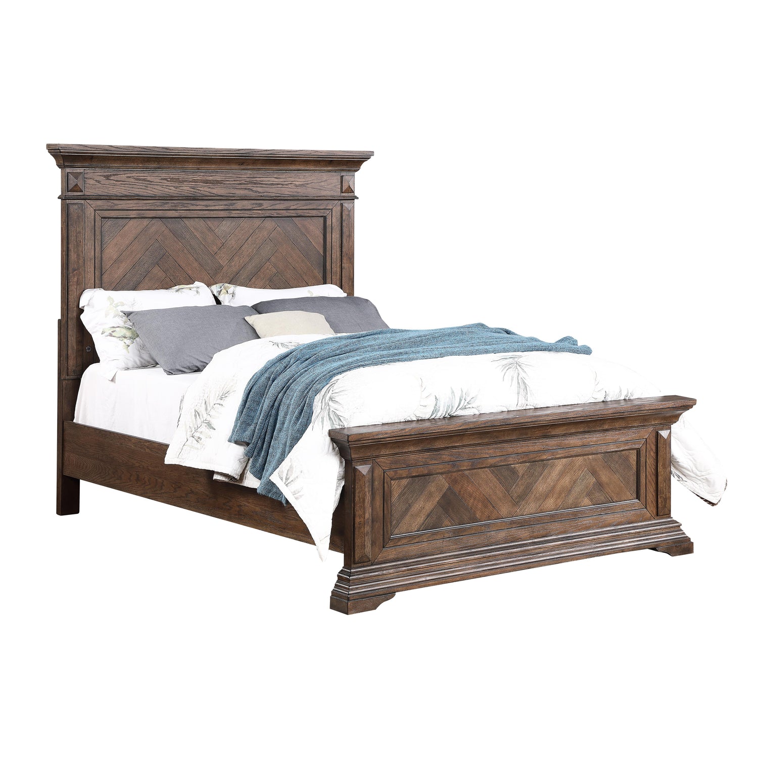 MAR VISTA Eastern King-California King EK/WK HEADBOARD-WALNUT