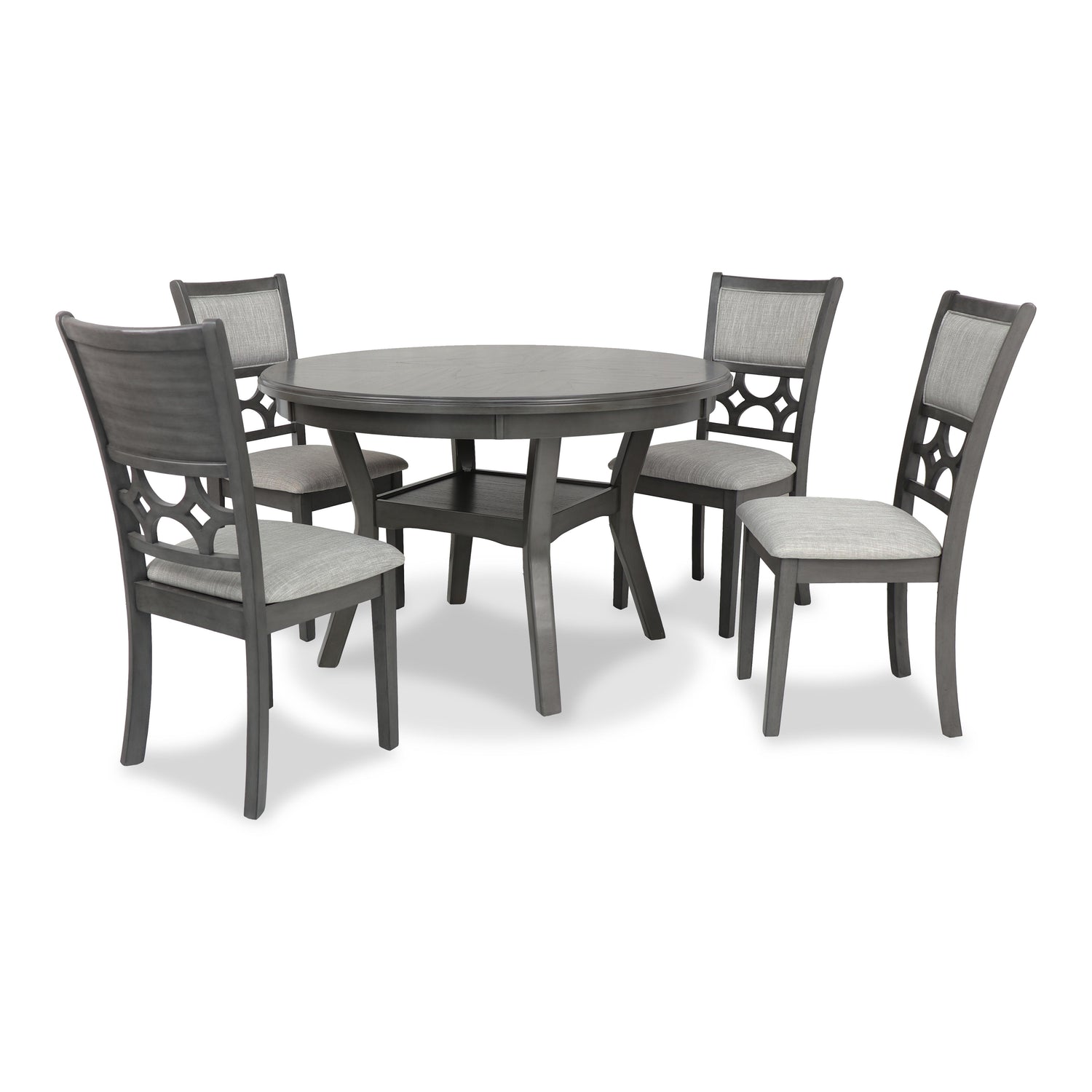MITCHELL 5 PC DINING SET-GRAY
