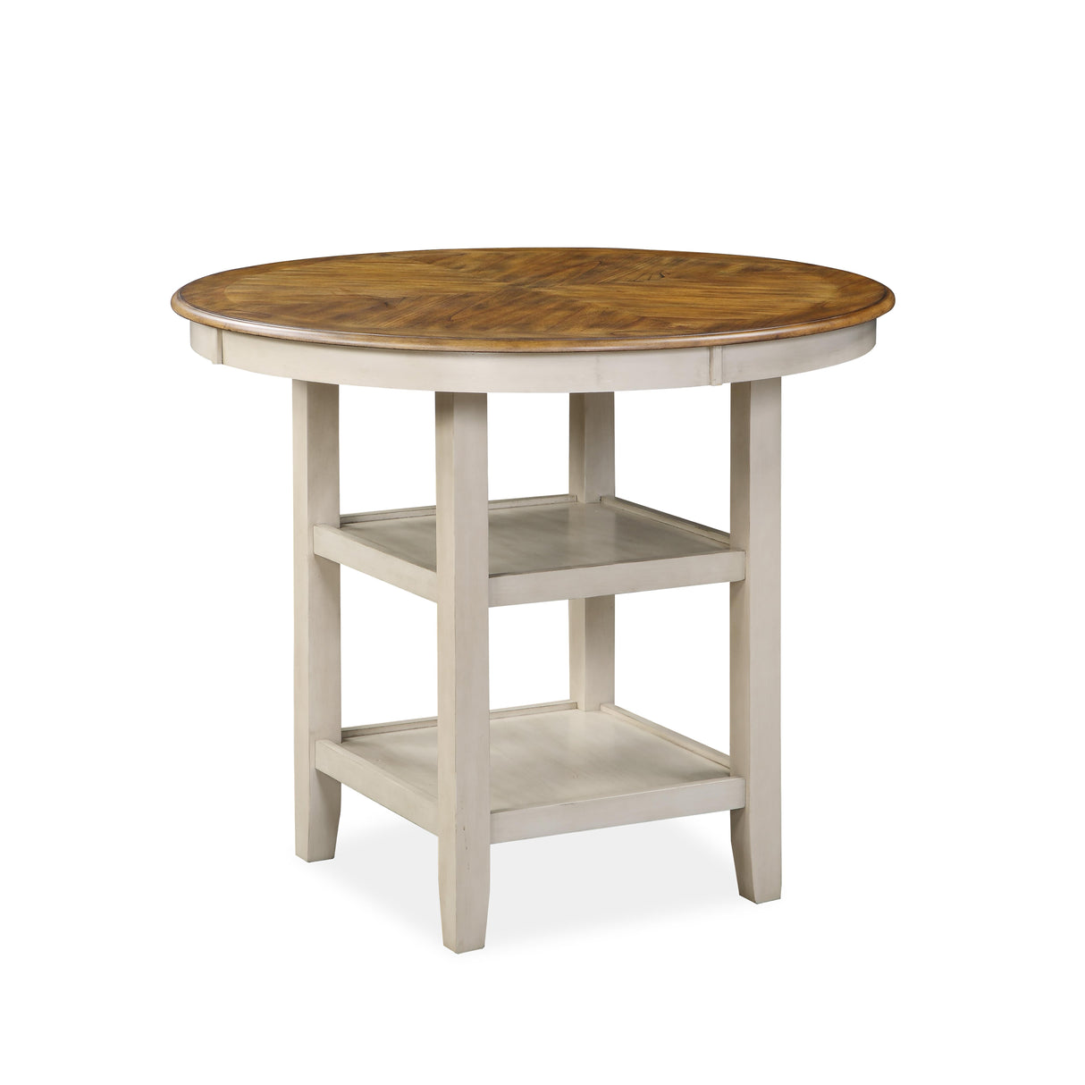 MITCHELL 5 PC COUNTER SET-TWO TONE BISQUE/BROWN