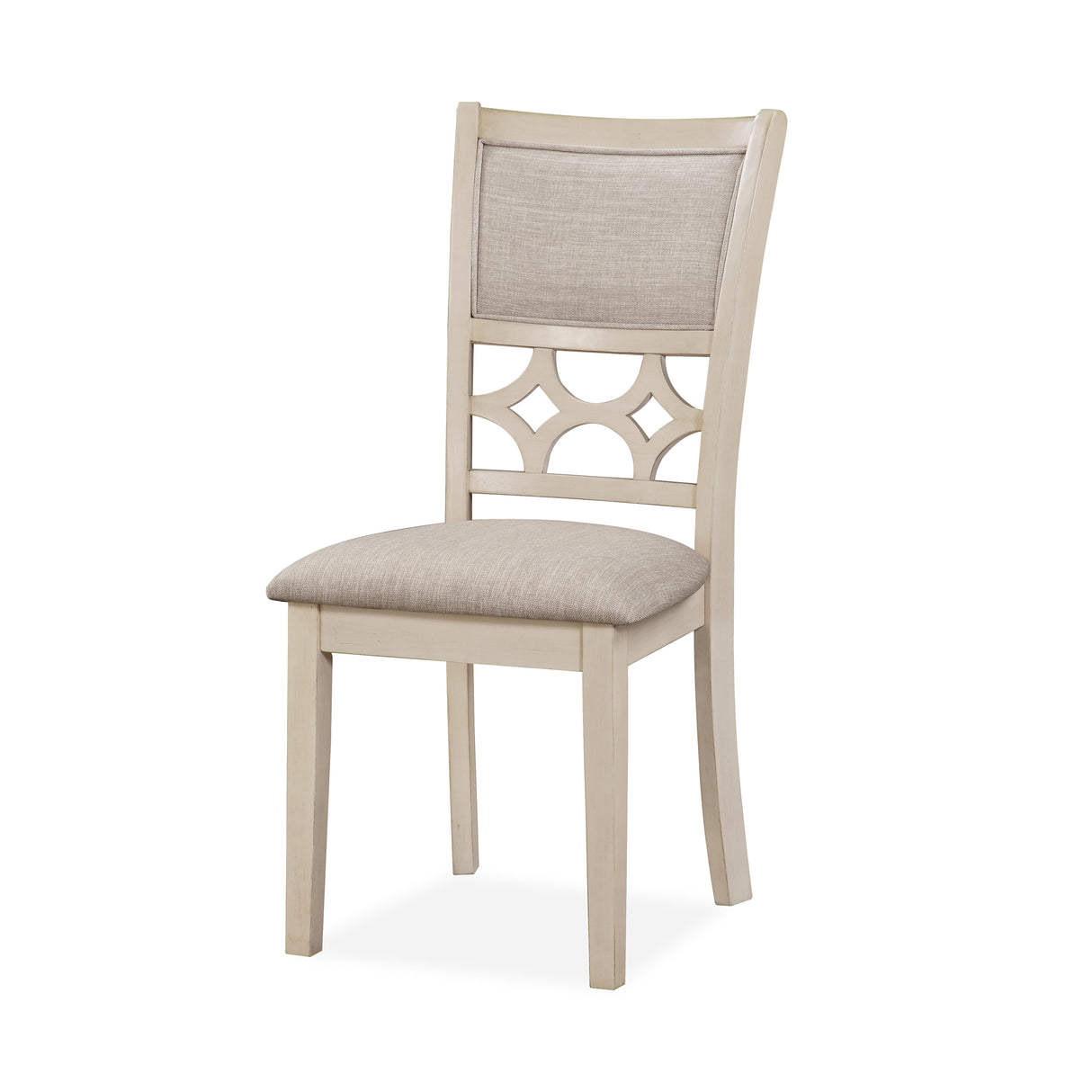 MITCHELL 5 PC DINING SET-TWO TONE BISQUE/BROWN