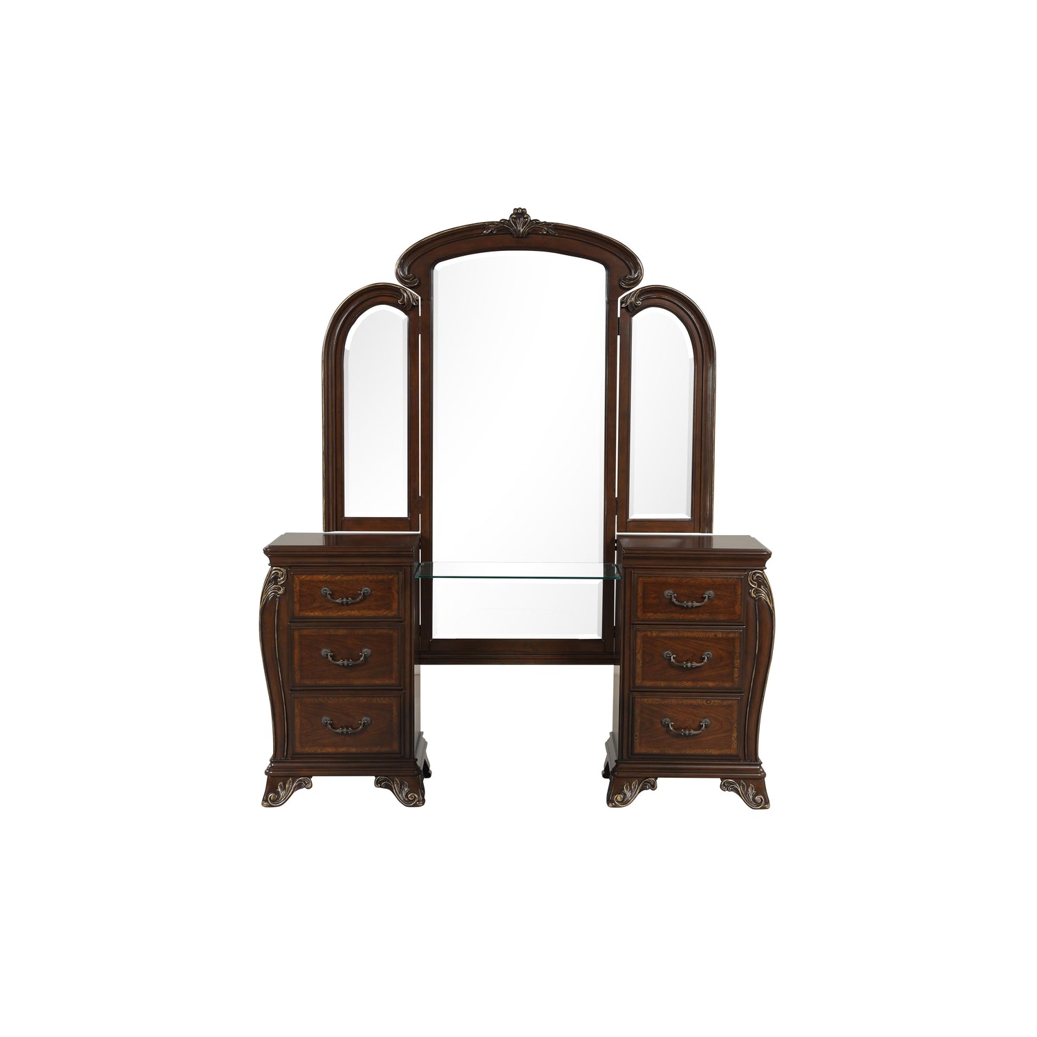 MONTECITO VANITY MIRROR - CHERRY